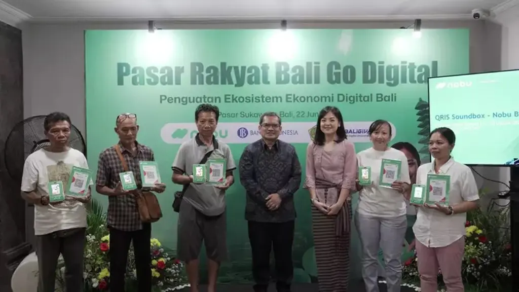 Nobu Bank Perluas Digitalisasi Pedagang Pasar Lewat Program BaliGivation