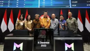 BEI Buka Suspensi Saham MMIX, Transaksi Kembali Dibolehkan Mulai Sesi I
