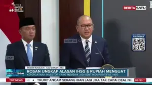 Rosan Roeslani Sebut Kebijakan Pemerintah Dorong Penguatan IHSG dan Rupiah